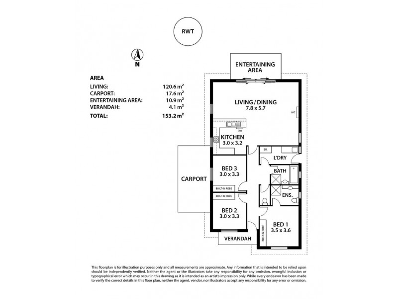 1/255B Swanport Road, Murray Bridge SA 5253 Floorplan
