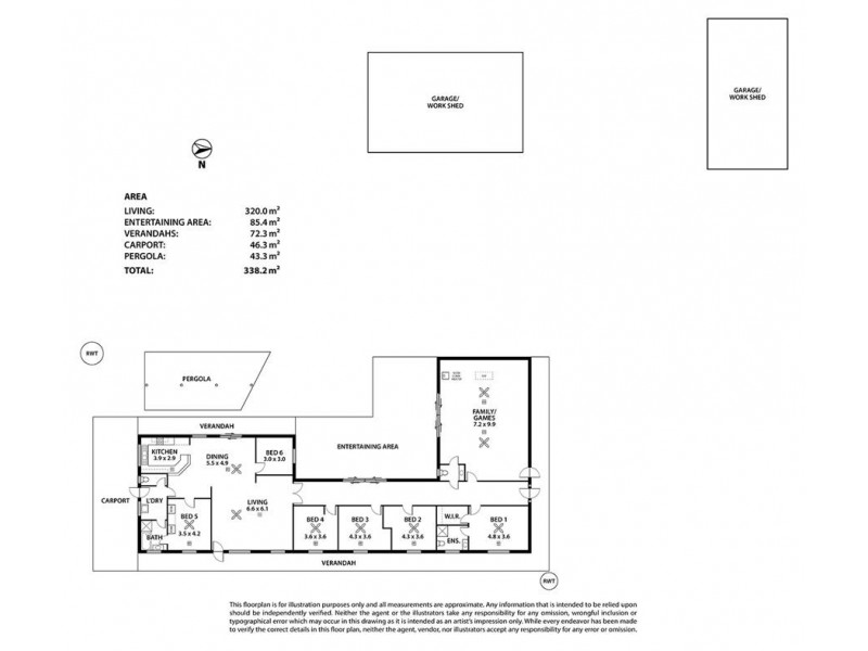 613 Frahn Road, Murray Bridge SA 5253 Floorplan