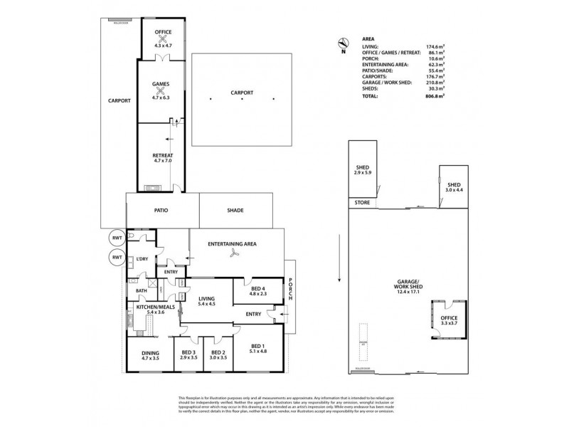 23 Kelly Avenue, Murray Bridge SA 5253 Floorplan