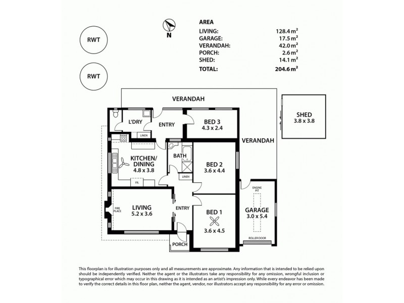 20 Ritter Street, Murray Bridge SA 5253 Floorplan