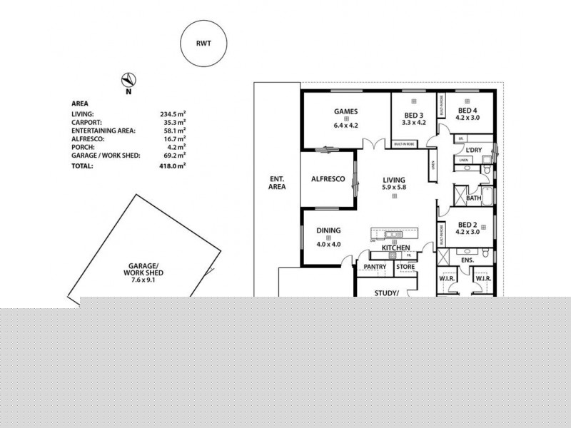 4 Sheoak Link, Murray Bridge SA 5253 Floorplan