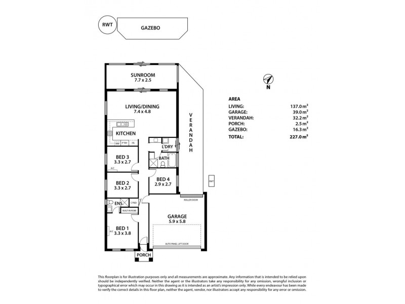 15A Florence Street, Murray Bridge SA 5253 Floorplan