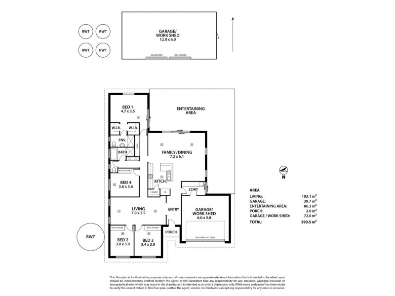 13 Alison Court, Wellington East SA 5259 Floorplan