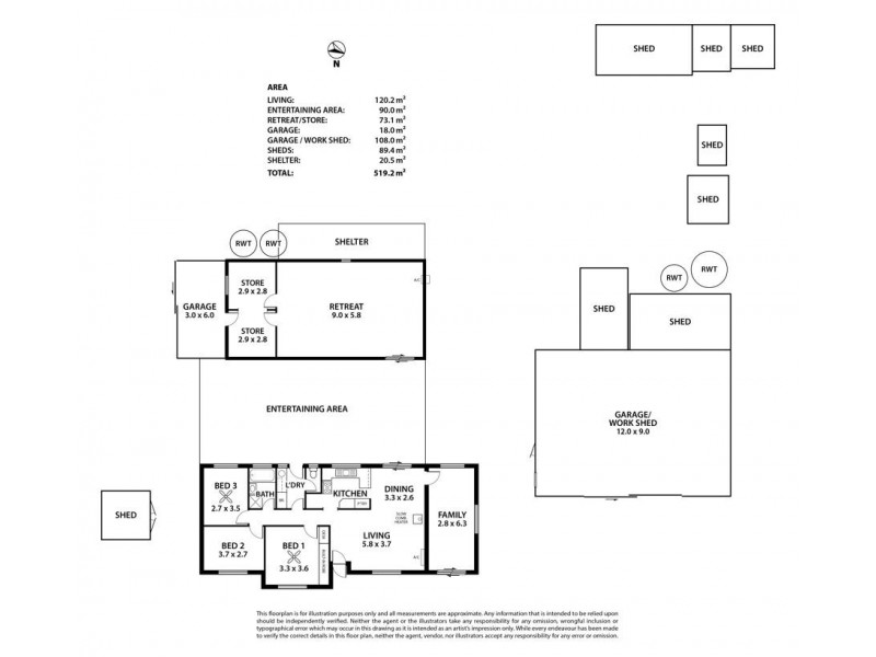 Lot 104 Ashbrook Road, Murray Bridge SA 5253 Floorplan