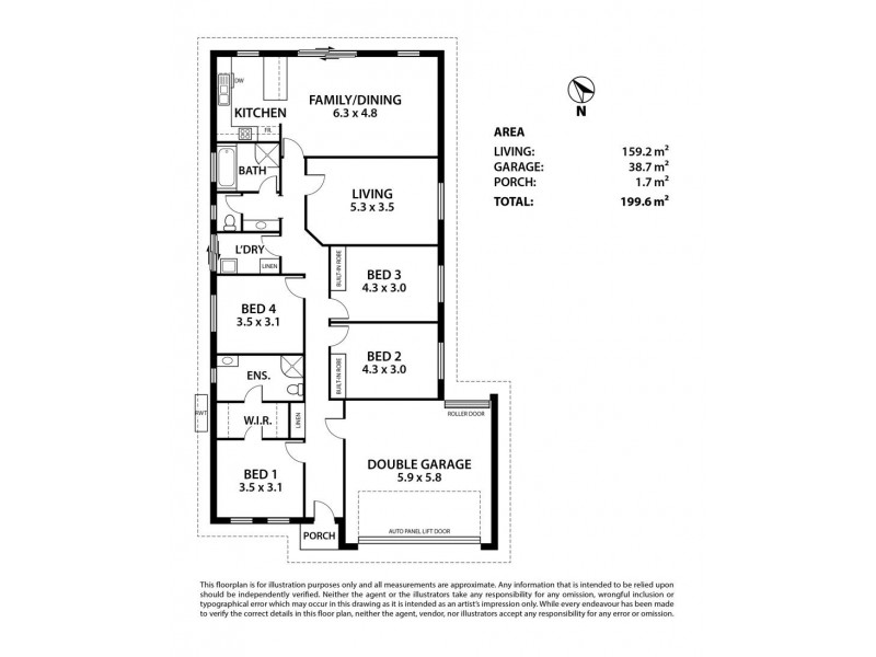 24 Joy Crescent, Murray Bridge SA 5253 Floorplan