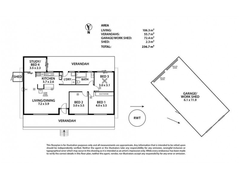 62 Clifftop Drive, Murray Bridge SA 5253 Floorplan