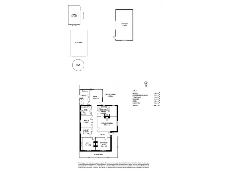 55 Verdun Road, Murray Bridge SA 5253 Floorplan