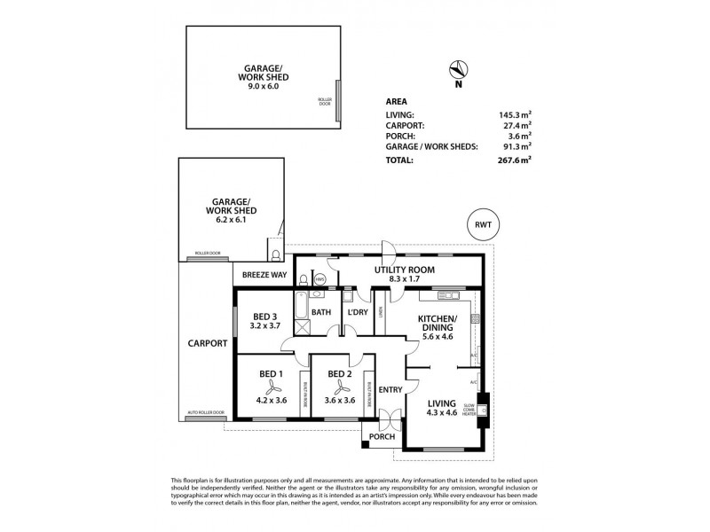 49 Myall Avenue, Murray Bridge SA 5253 Floorplan
