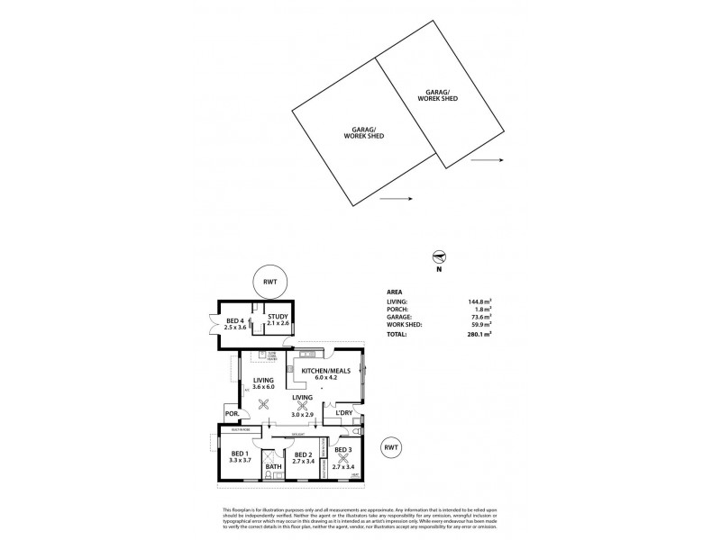 451 Morris Road, Prospect Hill SA 5201 Floorplan