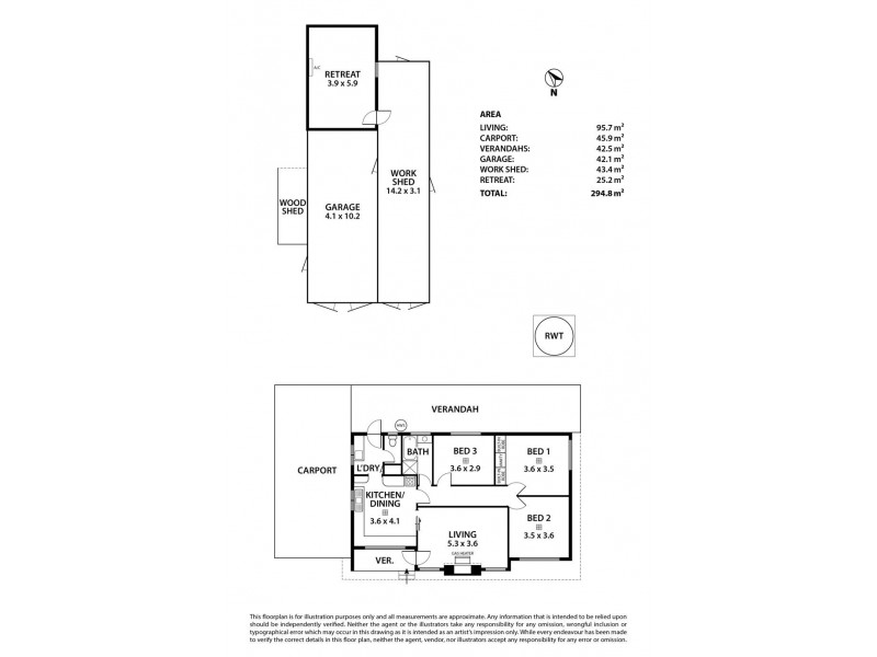 78 Hill Street, Murray Bridge SA 5253 Floorplan