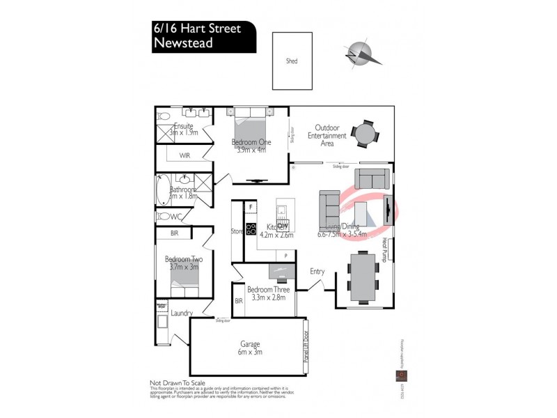 6/16 Hart Street, Newstead TAS 7250 Floorplan