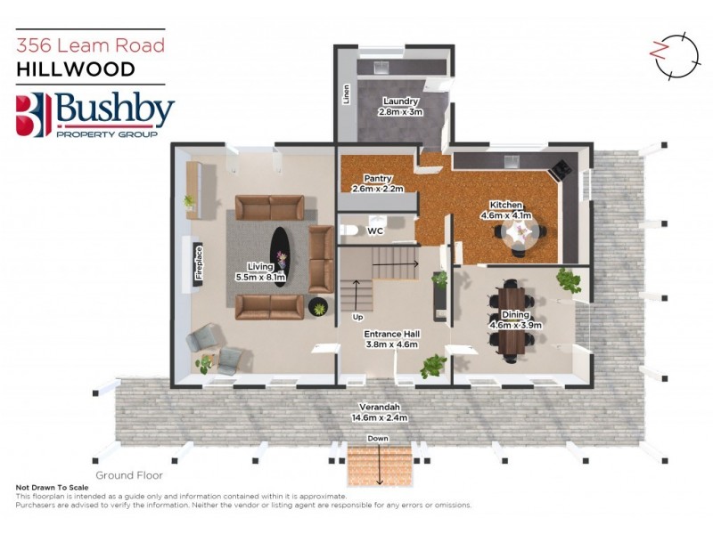 356 Leam Road, Hillwood TAS 7252 Floorplan