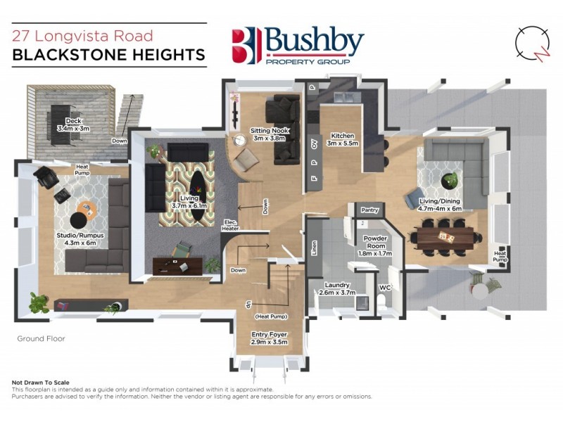 27 Longvista Road, Blackstone Heights TAS 7250 Floorplan