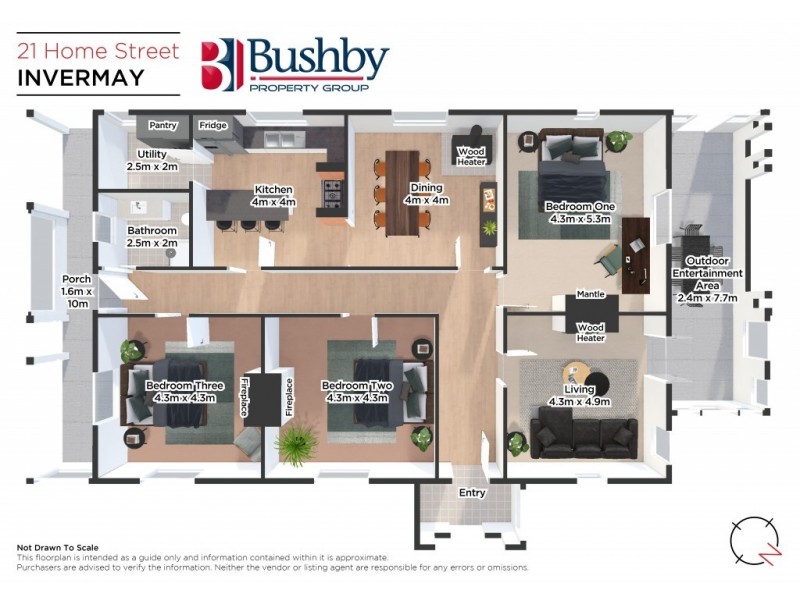 21 Home Street, Invermay TAS 7248 Floorplan