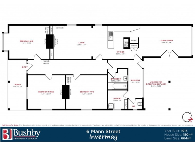6 Mann Street, Invermay TAS 7248 Floorplan