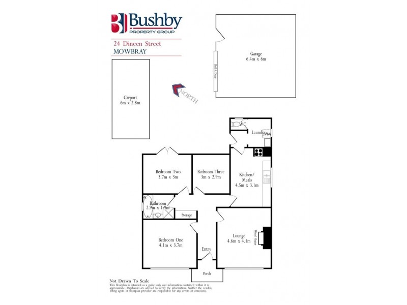24 Dineen Street, Mowbray TAS 7248 Floorplan