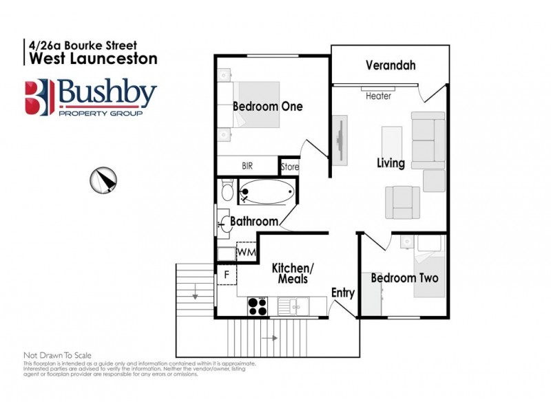 4/26a Bourke Street, Launceston TAS 7250 Floorplan