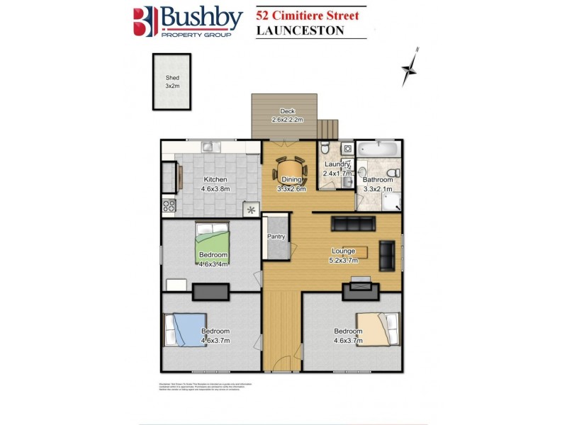 52 Cimitiere Street, Launceston TAS 7250 Floorplan