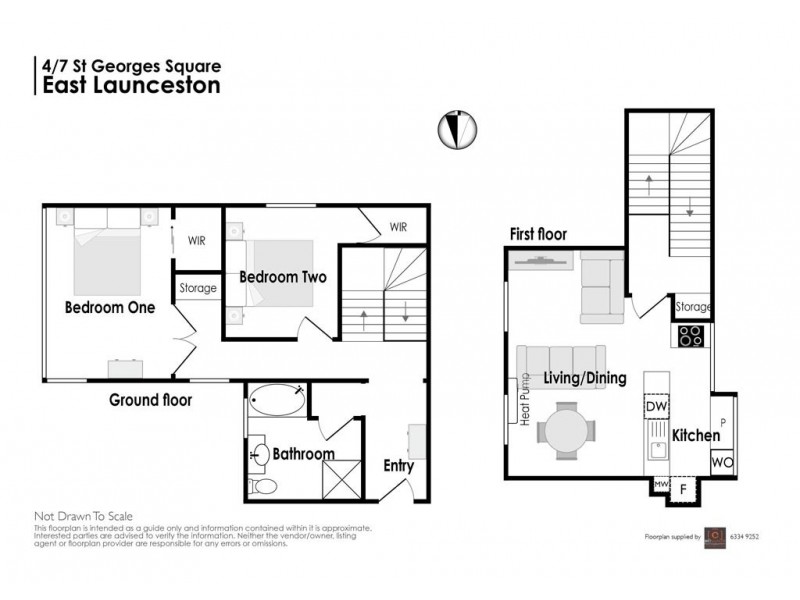 4/7 St Georges Square, Launceston TAS 7250 Floorplan