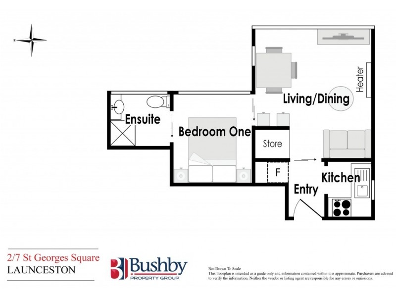2/7 St Georges Square, Launceston TAS 7250 Floorplan