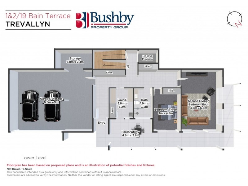 1/19 Bain Terrace, Trevallyn TAS 7250 Floorplan