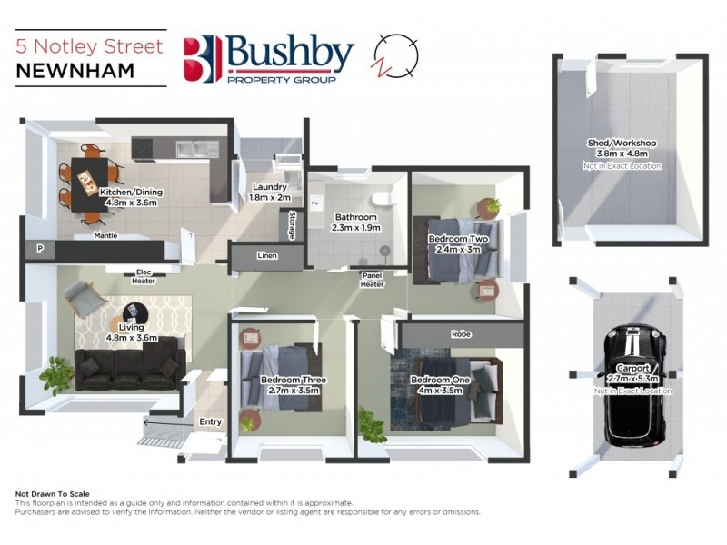 5 Notley Street, Newnham TAS 7248 Floorplan