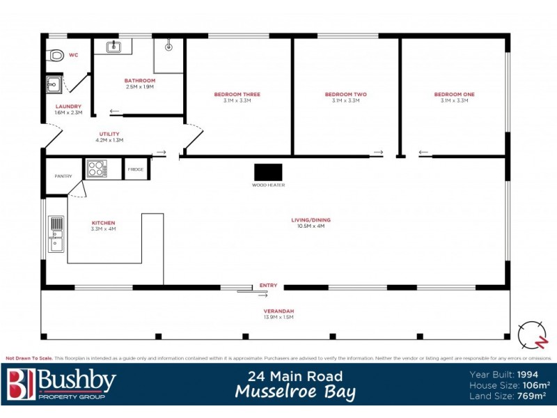 24 Main Road, Musselroe Bay TAS 7264 Floorplan