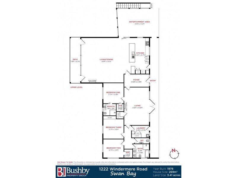 1222 Windermere Road, Swan Bay TAS 7252 Floorplan
