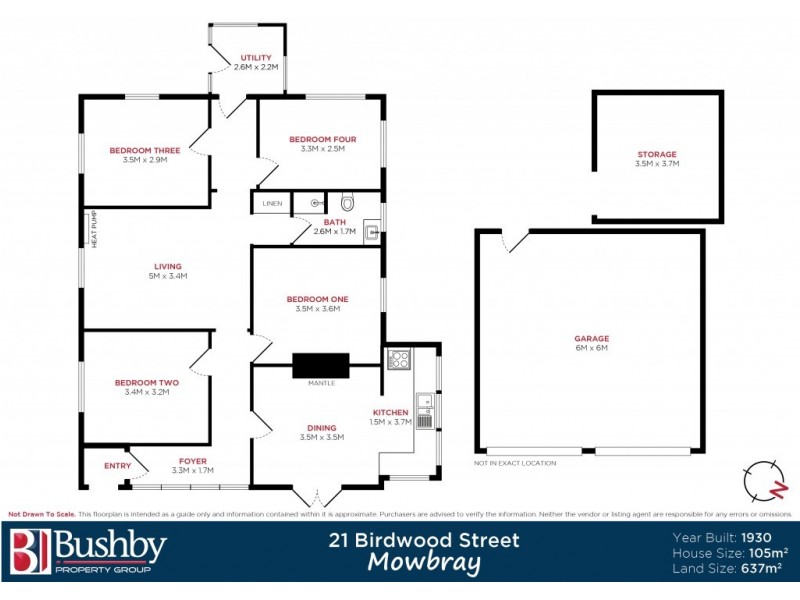 21 Birdwood Street, Mowbray TAS 7248 Floorplan