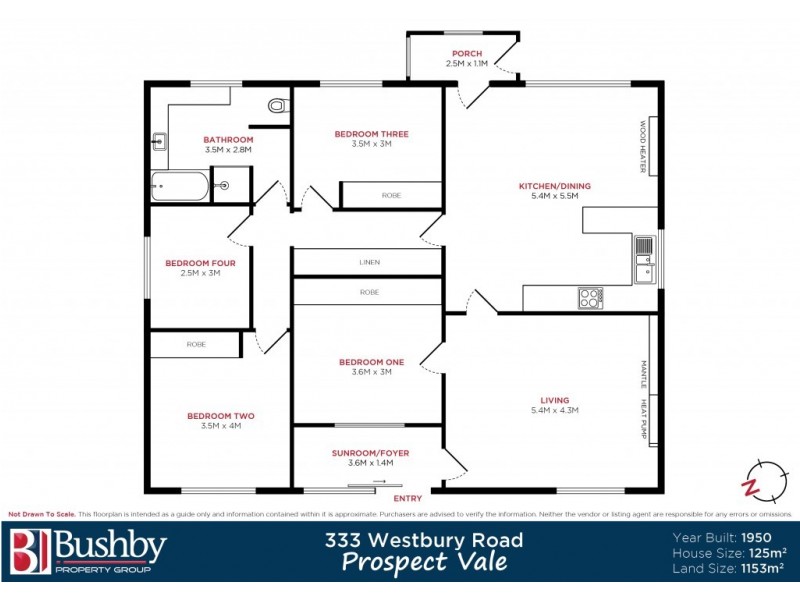333 Westbury Road, Prospect Vale TAS 7250 Floorplan