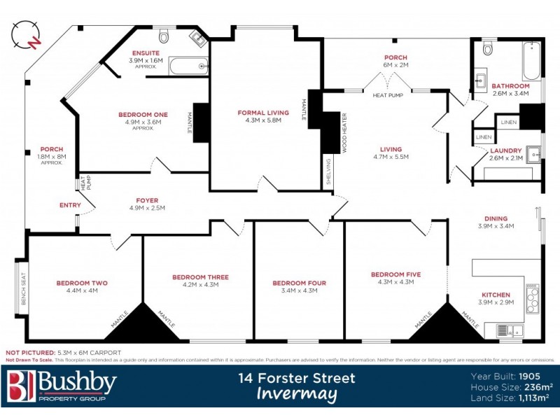 14 Forster Street, Invermay TAS 7248 Floorplan