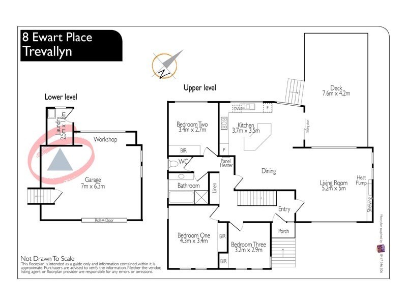 8 Ewart Place, Trevallyn TAS 7250 Floorplan