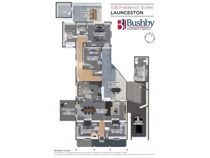 108 Frederick Street, Launceston TAS 7250 Floorplan