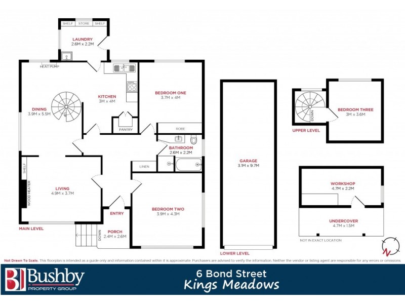 6 Bond Street, Kings Meadows TAS 7249 Floorplan