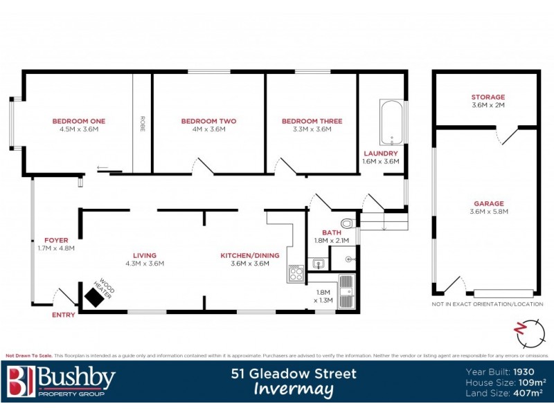51 Gleadow Street, Invermay TAS 7248 Floorplan