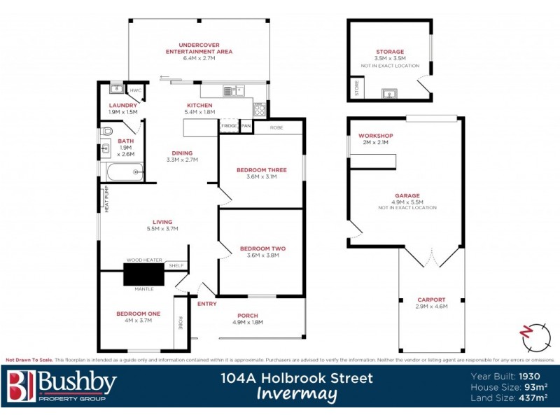104a Holbrook Street, Invermay TAS 7248 Floorplan