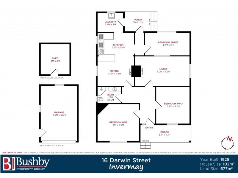 16 Darwin Street, Invermay TAS 7248 Floorplan