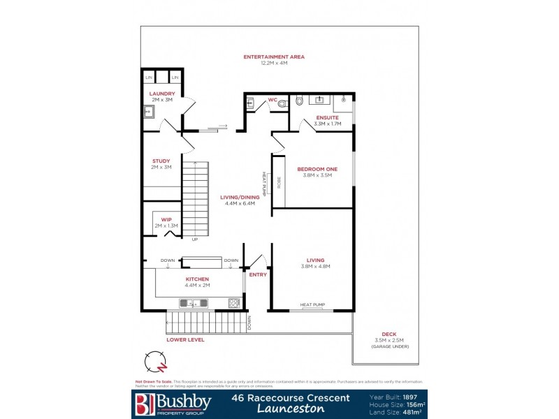 46 Racecourse Crescent, Launceston TAS 7250 Floorplan