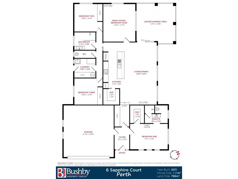 6 Sapphire Court, Perth TAS 7300 Floorplan