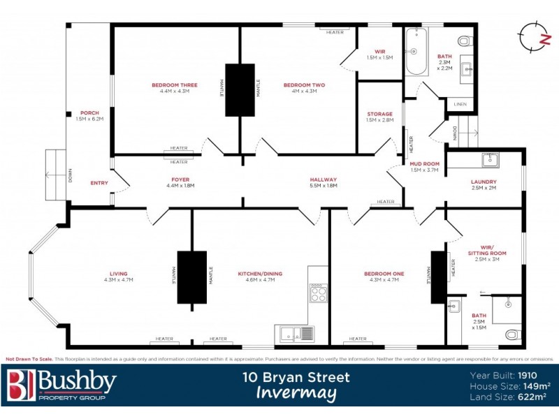 10 Bryan Street, Invermay TAS 7248 Floorplan