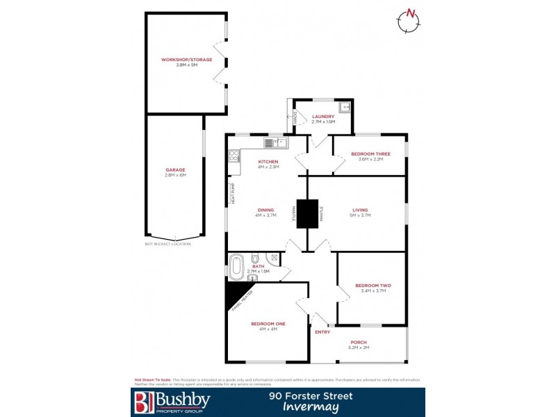 90 Forster Street, Invermay TAS 7248 Floorplan