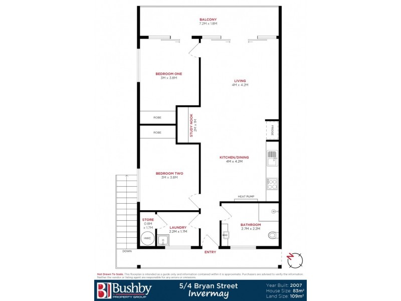 5/4 Bryan Street, Invermay TAS 7248 Floorplan