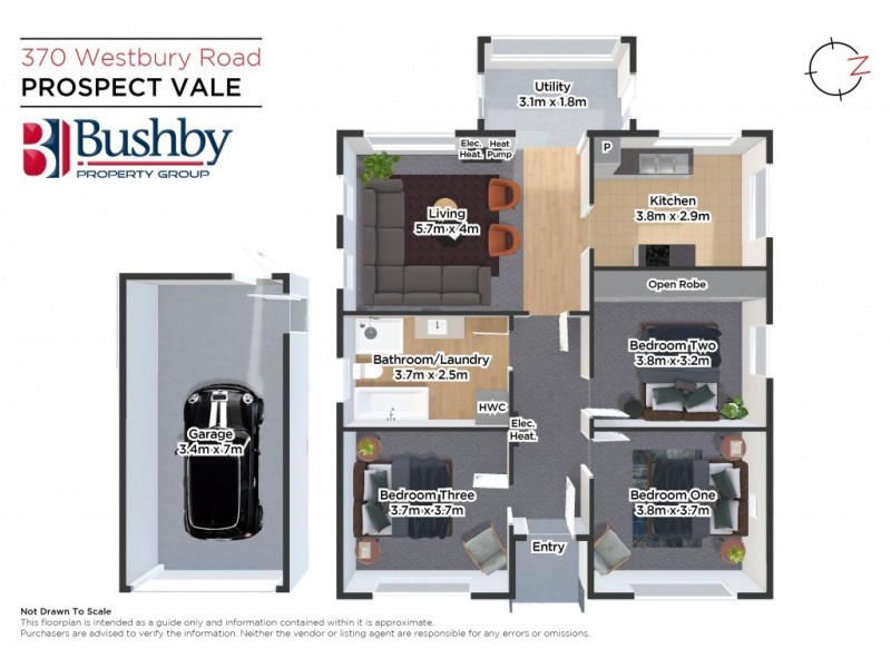 370 Westbury Road, Prospect Vale TAS 7250 Floorplan