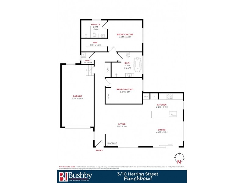 3/10 Herring Street, Punchbowl TAS 7249 Floorplan