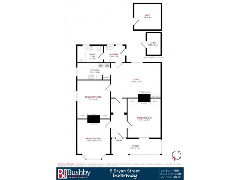 5 Bryan Street, Invermay TAS 7248 Floorplan