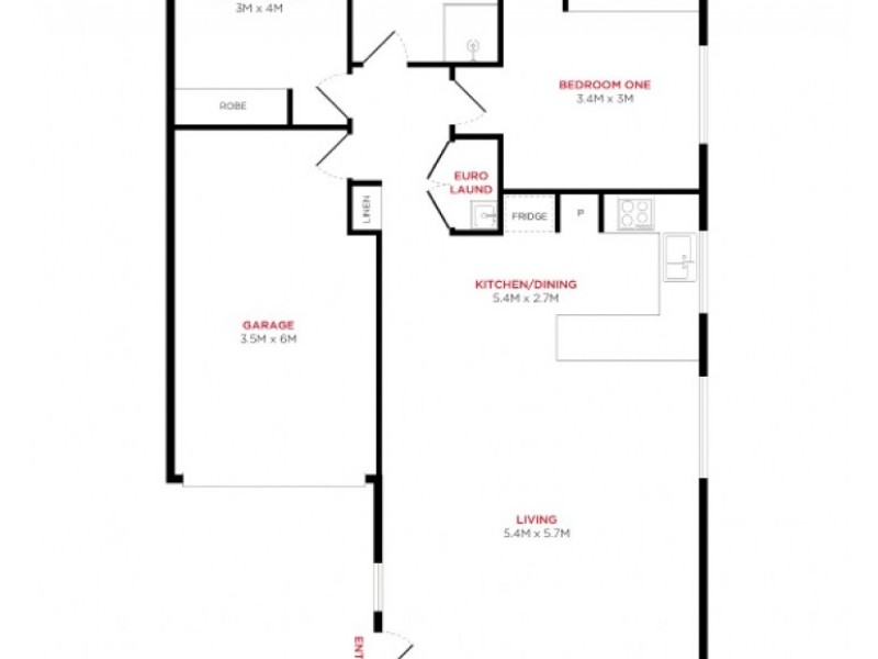 2/10 Herring Street, Punchbowl TAS 7249 Floorplan