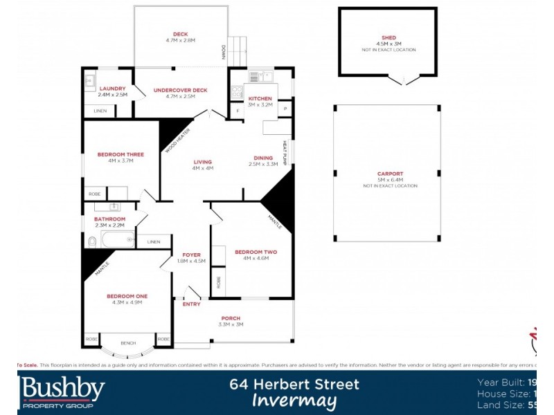 64 Herbert Street, Invermay TAS 7248 Floorplan