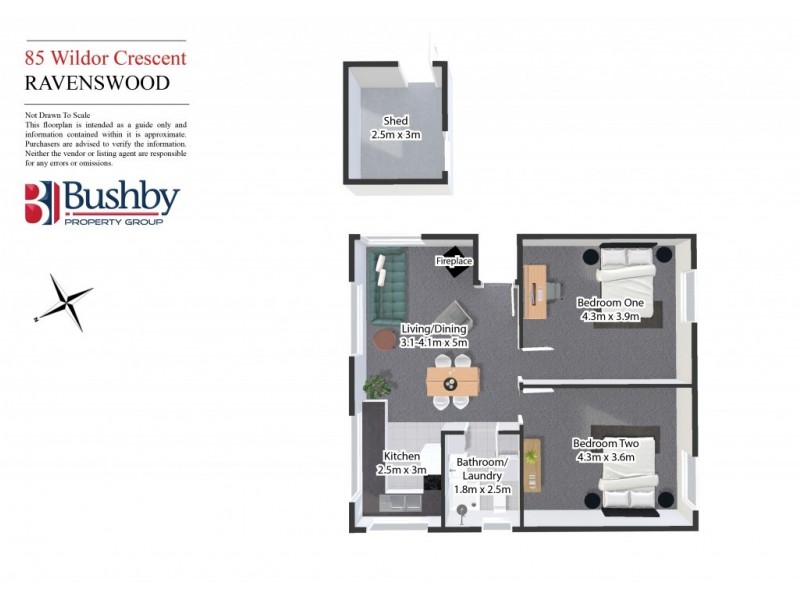 85a Wildor Crescent, Ravenswood TAS 7250 Floorplan