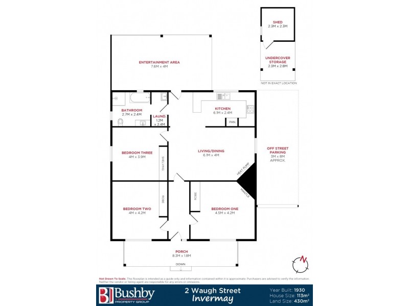 2 Waugh Street, Invermay TAS 7248 Floorplan