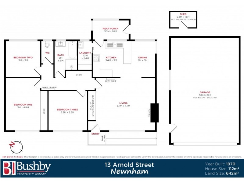13 Arnold Street, Newnham TAS 7248 Floorplan